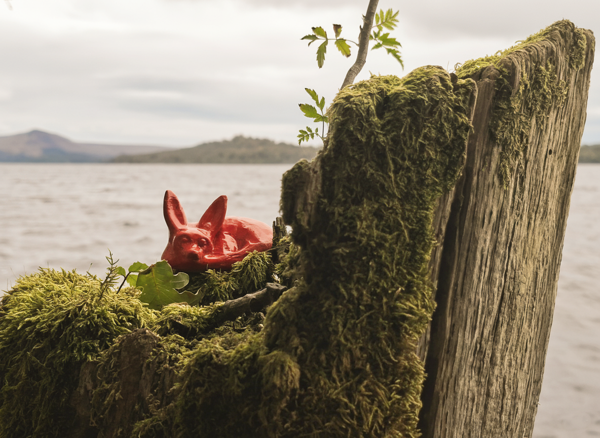 Loch Lomond Fox Sculpture