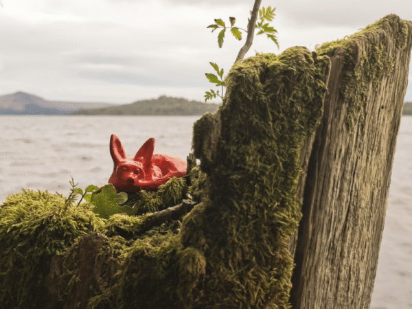 Loch Lomond Fox Sculpture