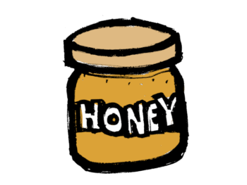 honey milk coffee