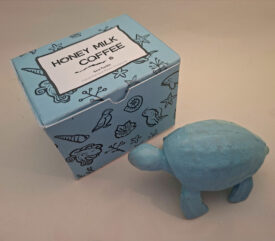 turtle mini sculpture with box
