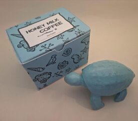 turtle mini sculpture with box